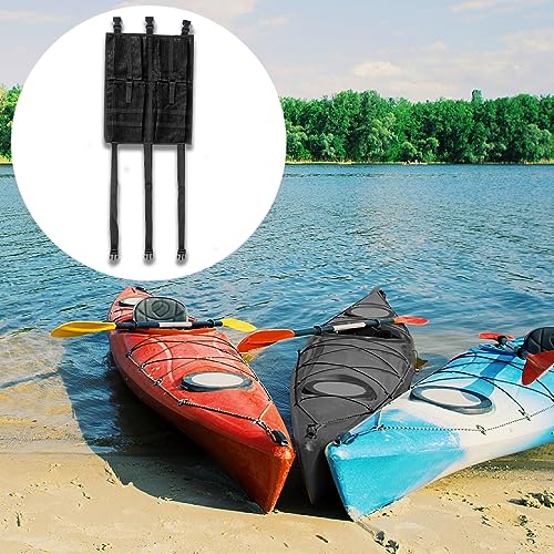 MORXPLOR Kayak Canoe Mesh Storage Bag for Seat,Kayak Gear Accessories,Kayak Canoe Seat Storage Compartments,Storage Bag Under Kayak Seat-Attach to Seat