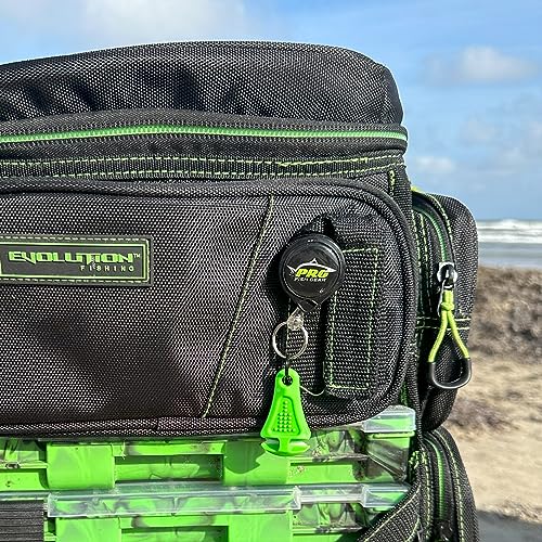 LINE CUTTERZ Patented Ceramic Blade Zipper Pull Quick Braided Fishing Line Cutter - Fishing Equipment - Upgrade Your Fishing Gear Now - color: Green