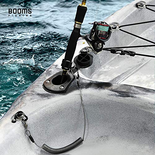 Booms Fishing T02 Fishing Pole Tether, Kayak Paddle Leash, Paddle Board Fishing Accessories, Heavy Duty Fishing Lanyard for Fishing Tools/Rods/Paddles - color: Assorted, 3pcs