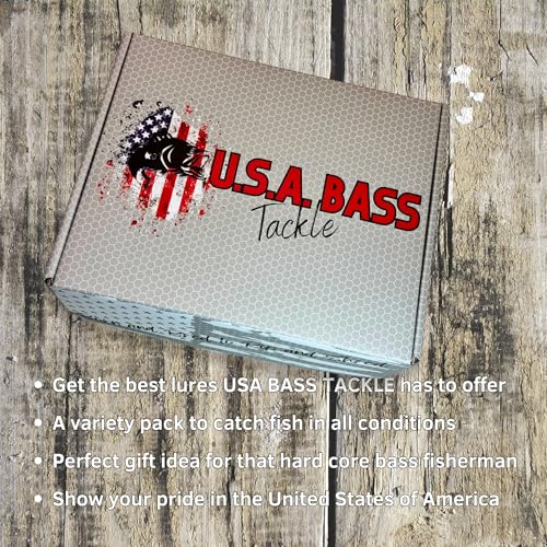 5 Star Freshwater Fishing Kit, Lures for Bass (Captain) - size: Captain