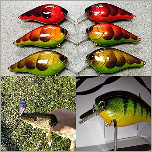 Blank Unpainted Minnow Crankbait Topwater Lipless Jerkbait Fishing Lures - color: UPHC25P10