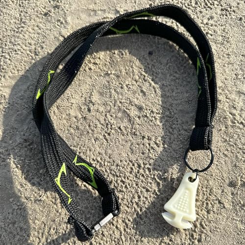 LINE CUTTERZ Patented Ceramic Blade Zipper Pull Quick Braided Fishing Line Cutter - Fishing Equipment - Upgrade Your Fishing Gear Now - color: Glow-in-the-Dark