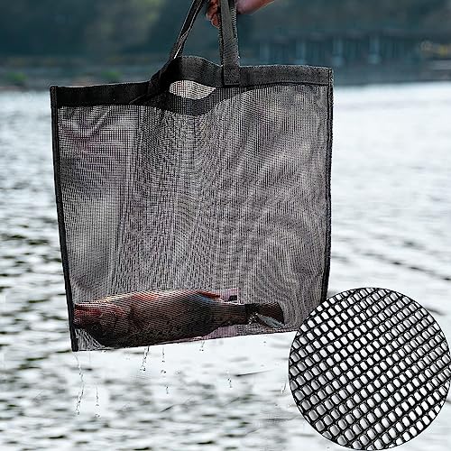 Buffalo Gear Fish Tournament Weigh in Bag for Bass Fishing, Heavy Duty Fish Bag for Caught Fish Waterproof,Leakproof,Puncture Resistant - color: Blue-24×25in