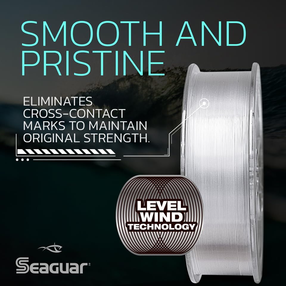 Seaguar Blue Label Big Game Saltwater Fishing Leader Line, 100% Fluorocarbon - size: 30 meters/130lbs