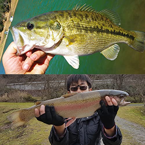 YZD Realistic Fly Fishing Dry Wet Nymph Trout Flies Topwater Lures for Freshwater Saltwater High Simulation Hand Tie Lure Kits - color: 21-A-01