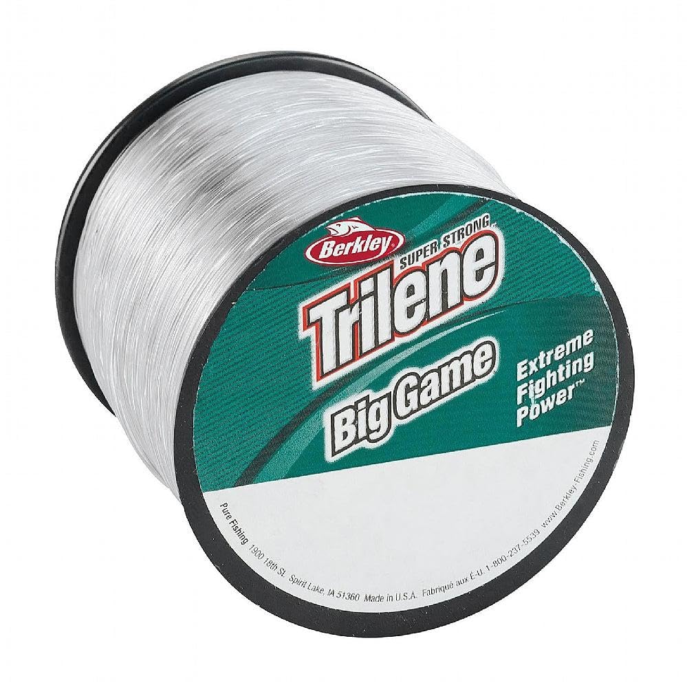 Berkley Trilene Big Game Monofilament Fishing Line - color: Green, size: 1090yd, style: 50lb Test