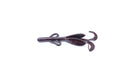 Zoom Bait Baby Brush Hog Bait-Pack of 12 - color: Black & Red Glitter