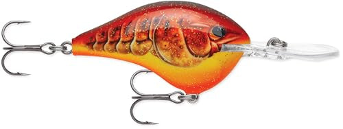 Rapala Dives-to 3/8 Oz Fishing Lures - color: Crystal Craw, size: Body Length: 2-1/4"