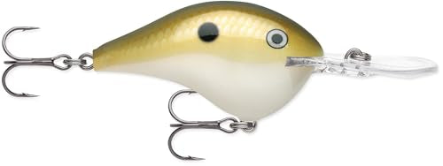 Rapala Ike's Custom Ink DT (Dives-to) Series Crankbait - color: Lemon Shad, size: Body Length: 2-1/4"