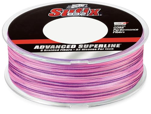 Sufix 832 Advanced Superline Braid - 150 yards - color: Sunrise, size: 10 lbs